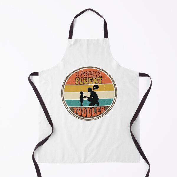 Item preview, I Speak Fluent Toddler Retro Vintage Toddler Humor designed and sold by BlackRockDesert.