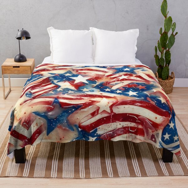 Item preview, Stars and Stripes Wax Drip designed and sold by LibertyForge-Co.