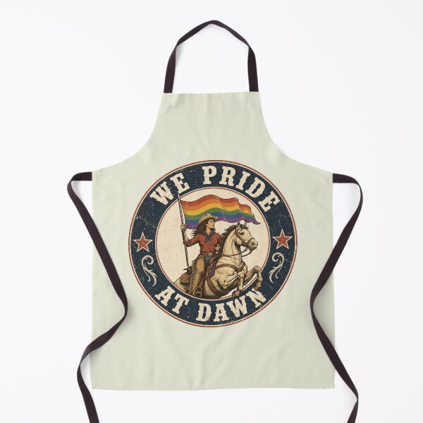 Item preview, We Pride At Dawn Vintage Lesbian Pride Western LGBTQ Cowgirl designed and sold by NicowrmSArt.