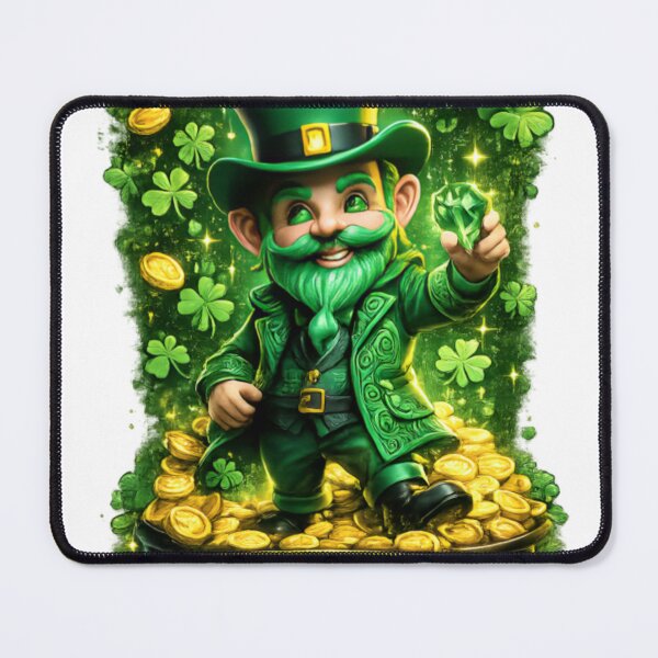 Item preview, Lucky Charm Fairy St. Patrick's Day Cute Fantasy Clover designed and sold by CatLovers Studio.