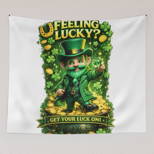Item preview, Lucky Charm Fairy St. Patrick's Day Cute Fantasy Clover designed and sold by CatLovers Studio.