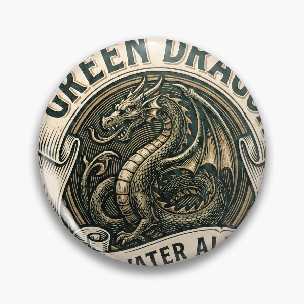 Item preview, Lord of the Rings Green Dragon Bywater Ale Art designed and sold by Senpaiwaves.