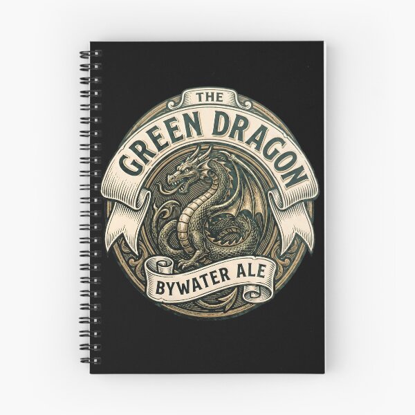 Item preview, Lord of the Rings Green Dragon Bywater Ale Art designed and sold by Senpaiwaves.