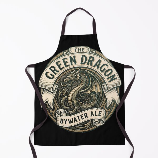 Item preview, Lord of the Rings Green Dragon Bywater Ale Art designed and sold by Senpaiwaves.
