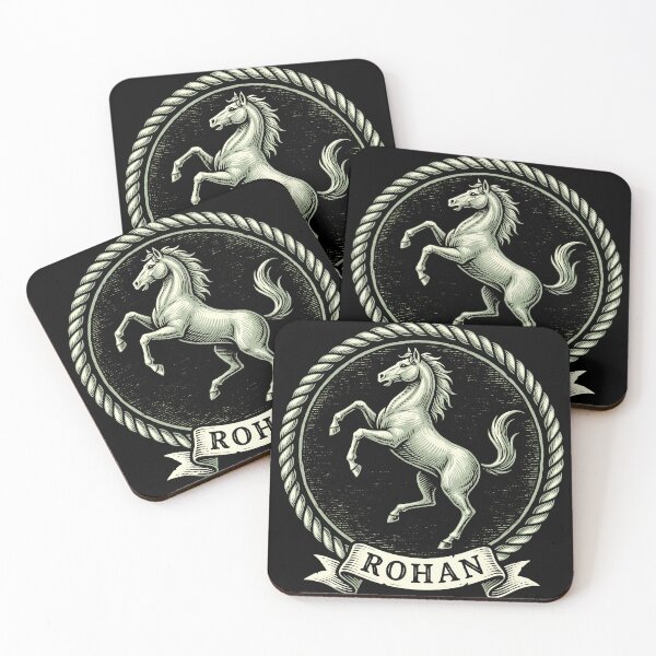 Item preview, Lord of the Rings Rohan Horse Emblem Art designed and sold by Senpaiwaves.