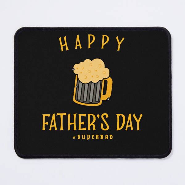 Item preview, Happy Father’s Day Beer Mug | Super Dad Funny Drinking Shirt designed and sold by Atlantic Flyer Designs.