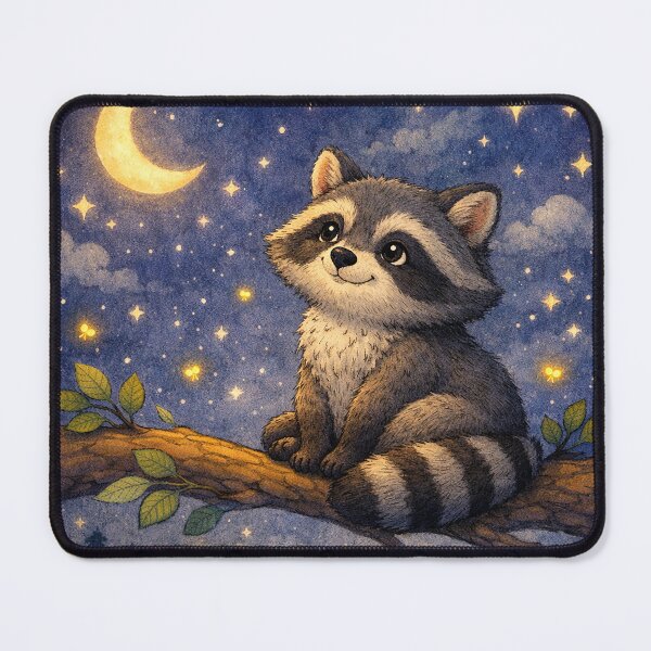 Item preview, Baby Raccoon Nursery Art #3 designed and sold by susiecc.