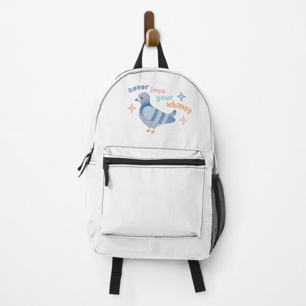 Item preview, Never Lose Your Whimsy Cute Colourful Pigeon designed and sold by winterpumpkin.