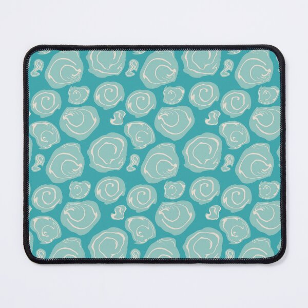 Item preview, Teal Abstract Swirl Pattern - Aquatic Ocean Waves designed and sold by Zaya_art.