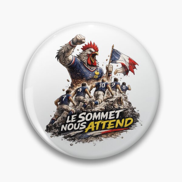 Item preview, CoqGaulois France World Cup 2026 - The summit awaits us designed and sold by CoqGaulois.