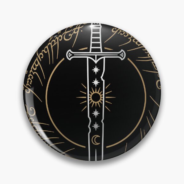 Item preview, Lord of the Rings Anduril Sword Emblem Art designed and sold by Senpaiwaves.