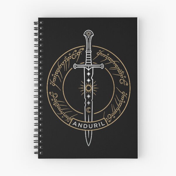 Item preview, Lord of the Rings Anduril Sword Emblem Art designed and sold by Senpaiwaves.
