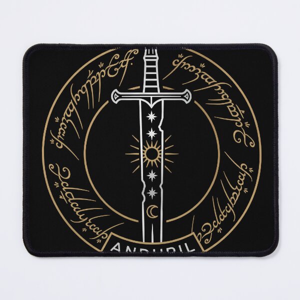 Item preview, Lord of the Rings Anduril Sword Emblem Art designed and sold by Senpaiwaves.