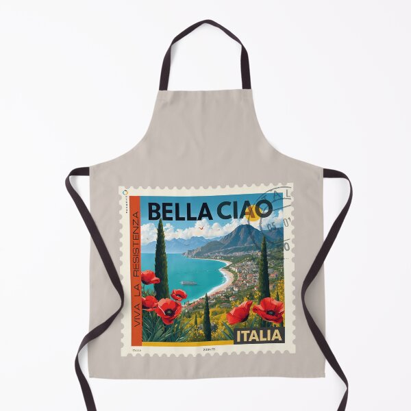 Item preview, Bella Ciao Italia Postage Stamp – Partisan Spirit, Freedom & Italian Resistance designed and sold by Timeless Decor.