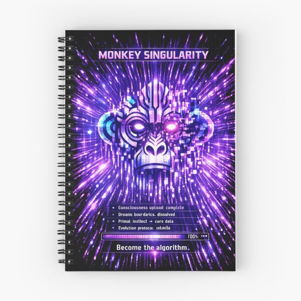 Item preview, MONKEY SINGULARITY — Digital Evolution Protocol designed and sold by Cabrasco.