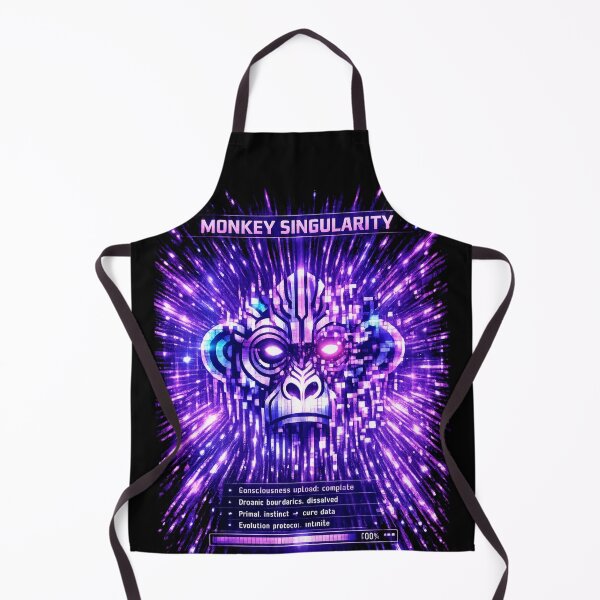 Item preview, MONKEY SINGULARITY — Digital Evolution Protocol designed and sold by Cabrasco.