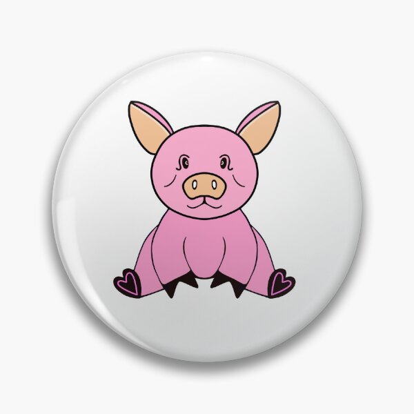 Item preview, Cute Cartoon Pig designed and sold by Sartoris Art.