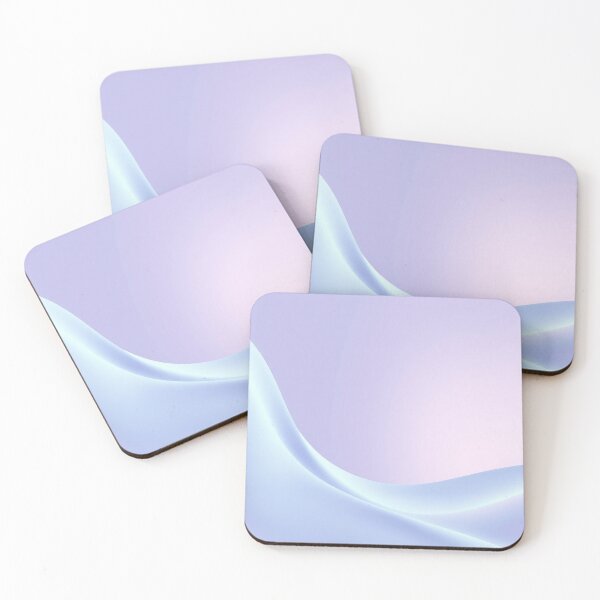 Item preview, Soft Flowing Ribbon Waves Pastel Elegant Design  designed and sold by IntelliMindDesigns.