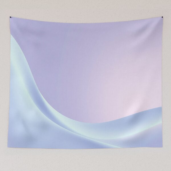 Item preview, Soft Flowing Ribbon Waves Pastel Elegant Design  designed and sold by IntelliMindDesigns.