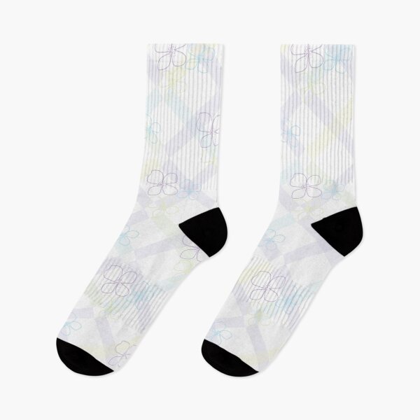 Item preview, Elegant Floral Plaid Minimalist Textile Pattern designed and sold by jk.brik.