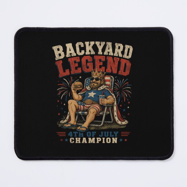 Item preview, Backyard Legend 4th Of July Champion American Patriotic BBQ designed and sold by JonesFlora2025.