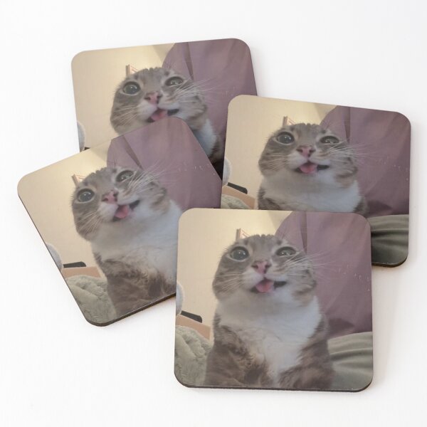 Item preview, Funny Cat Blep Silly Tongue Out Meme designed and sold by ceoyuliia.