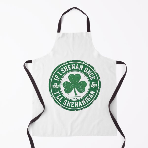 Item preview, If I Shenan Once I'll Shenanigan Shamrock Meme designed and sold by LunaMagicStudio.
