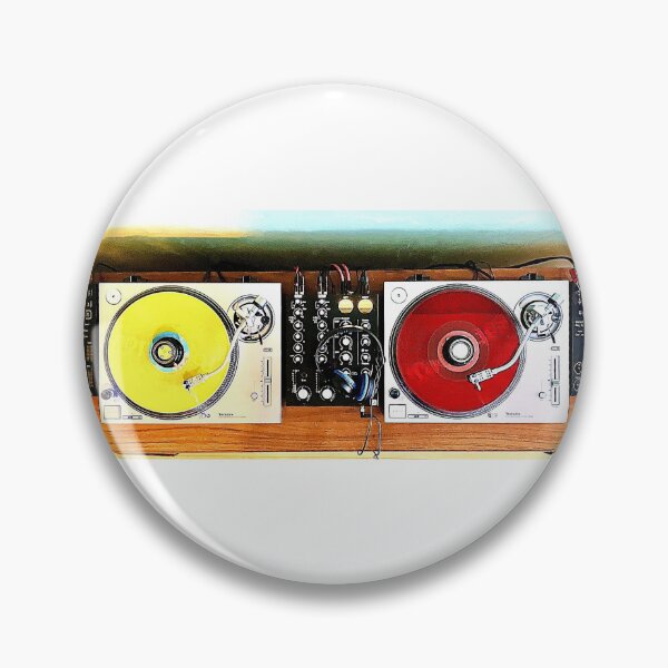 Item preview, Technics Turntables & Pioneer DJ Setup – Coloured Vinyl Mixstation designed and sold by Lawn073.