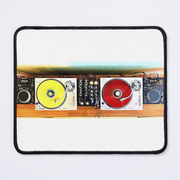 Item preview, Technics Turntables & Pioneer DJ Setup – Coloured Vinyl Mixstation designed and sold by Lawn073.