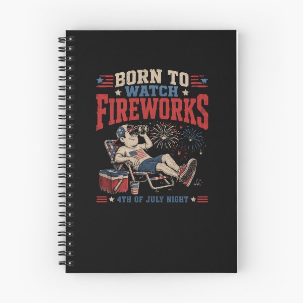 Item preview, Born To Watch Fireworks 4th Of July Night Independence Day Patriot Celebration designed and sold by JonesFlora2025.