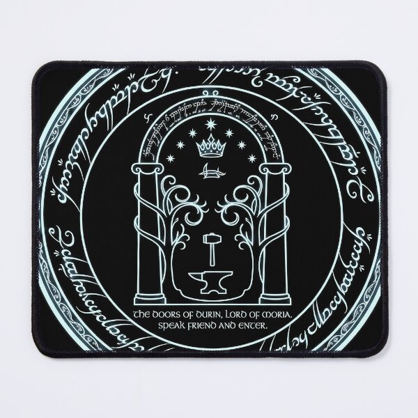 Item preview, Lord of the Rings Doors of Durin Moria Gate Art designed and sold by Senpaiwaves.
