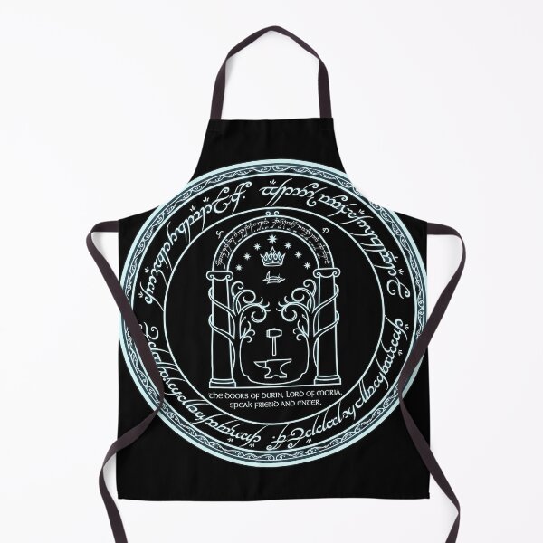 Item preview, Lord of the Rings Doors of Durin Moria Gate Art designed and sold by Senpaiwaves.