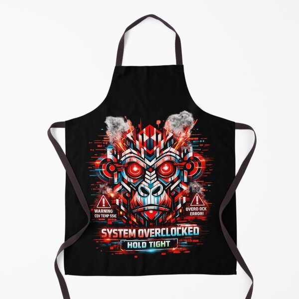 Item preview, SYSTEM OVERCLOCKED — Cyber Mech Gorilla designed and sold by Cabrasco.