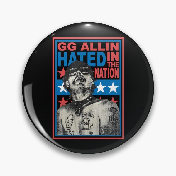 Item preview, Gg Allin Hated In The Nation designed and sold by sellstorm.
