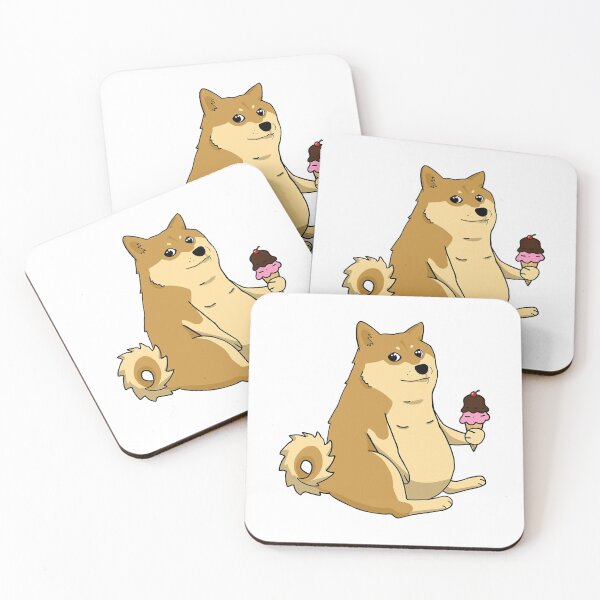 Item preview, chubby shiba inu Meme, chubby shiba inu Stickers designed and sold by Manga Anime 2023 ★★★★★.