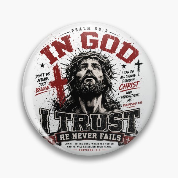 Item preview, In God I Trust Christian Faith Vintage Jesus T-Shirt T-Shirt designed and sold by HB Shirts.