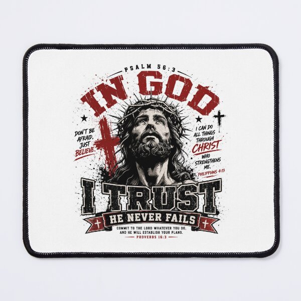 Item preview, In God I Trust Christian Faith Vintage Jesus T-Shirt T-Shirt designed and sold by HB Shirts.