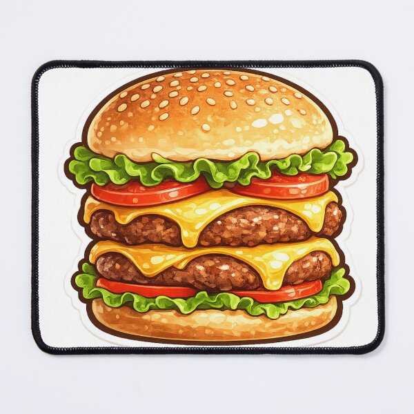 Item preview, Double Cheeseburger designed and sold by Wild Horizon Studio.