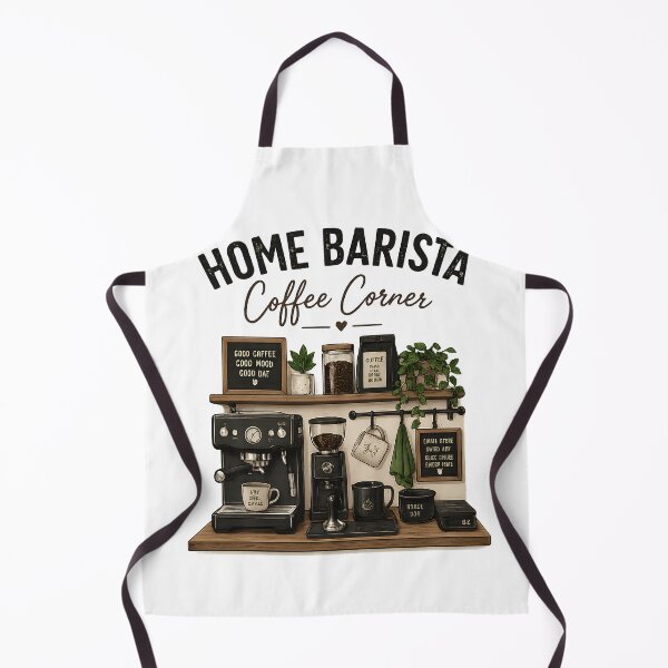 Item preview, Home Barista Coffee Corner Shirt, Coffee Lover Tee, Espresso Machine Graphic Shirt, Home Cafe Setup Gift, Barista Gift designed and sold by greatmar1.
