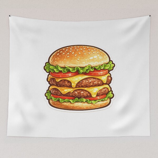 Item preview, Double Cheeseburger designed and sold by Wild Horizon Studio.