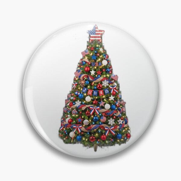 Item preview, Christmas in July Patriotic Christmas Tree  designed and sold by Andersong.