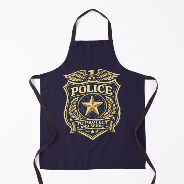 Item preview, Police To Protect and Serve — Vintage Law Enforcement Badge Pride Design designed and sold by KawaiiOrbit.