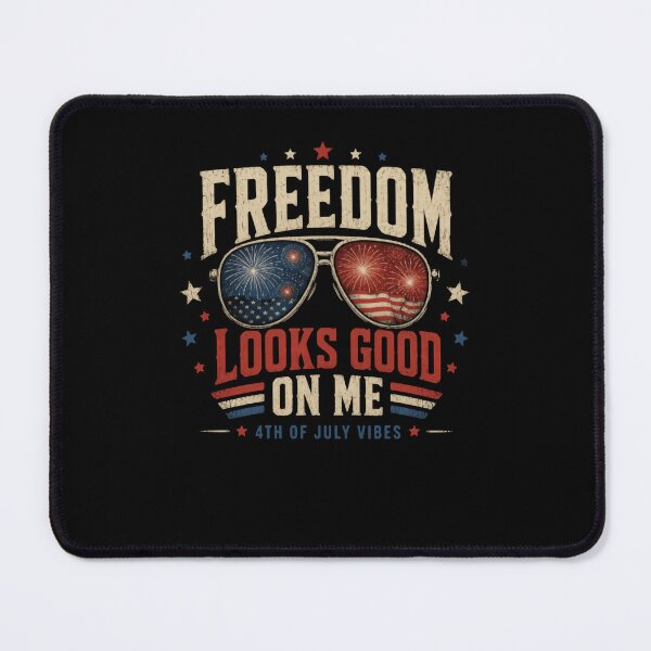 Item preview, Freedom Looks Good On Me 4th Of July Vibes Independence Day Patriot designed and sold by JonesFlora2025.