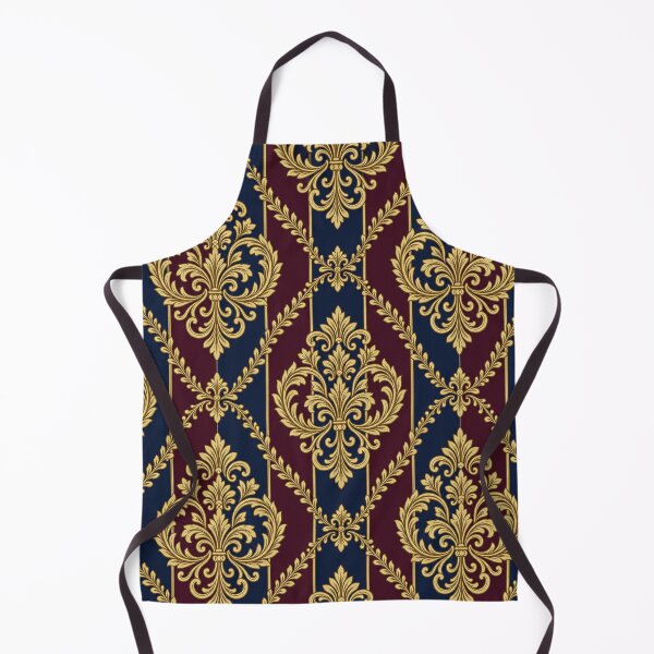 Item preview, Burgundy & Midnight Blue Striped Damask designed and sold by DesignsByPrnces.