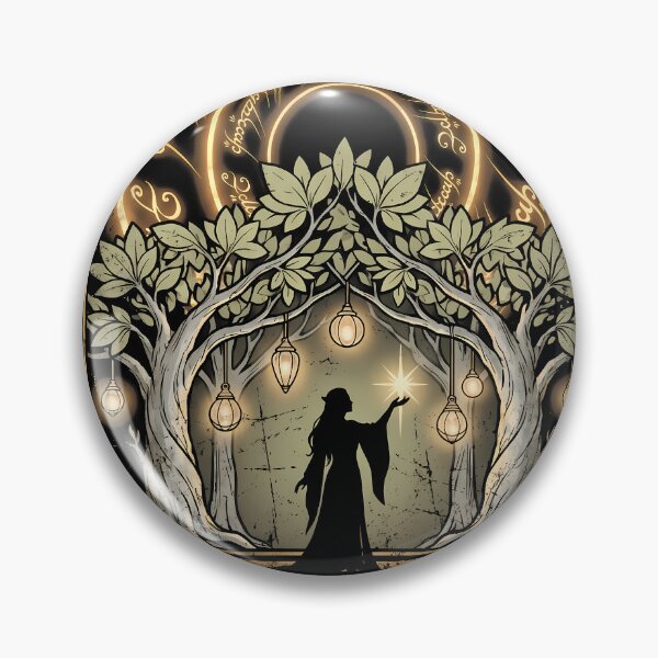 Item preview, Lord of the Rings Lothlorien Poster designed and sold by Senpaiwaves.