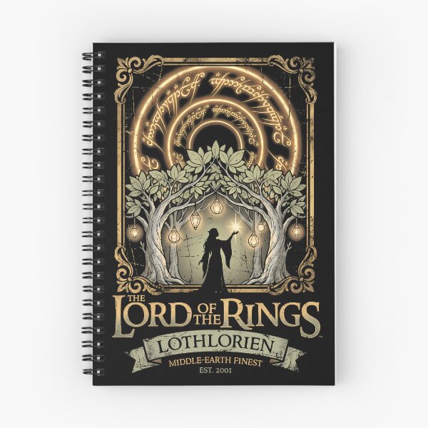 Item preview, Lord of the Rings Lothlorien Poster designed and sold by Senpaiwaves.