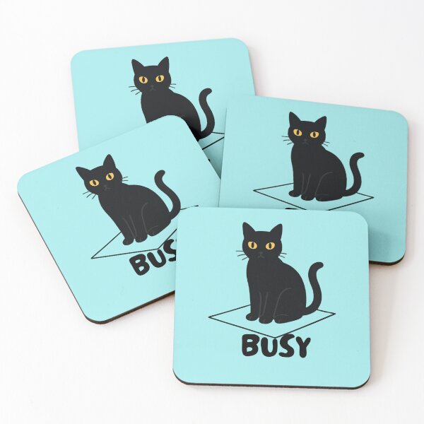 Item preview, Busy Black Cat designed and sold by AdicretorDesign.