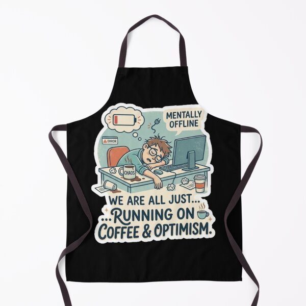 Item preview, Mentally Offline Relatable Burnout - Funny Social Battery 1% . designed and sold by TrendForge.