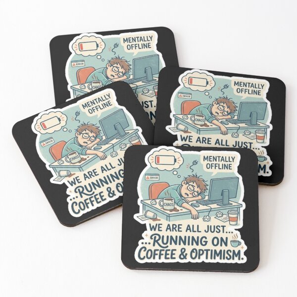 Item preview, Mentally Offline Relatable Burnout - Funny Social Battery 1% . designed and sold by AGawas.