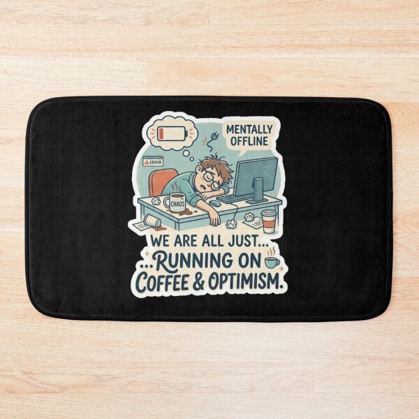 Item preview, Mentally Offline Relatable Burnout - Funny Social Battery 1% . designed and sold by  TrendForge.
